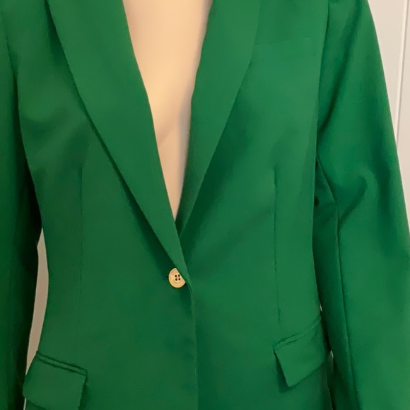 Vince Camuto Emerald Green Women’s Blazer Size 12 - Picture 4 of 9